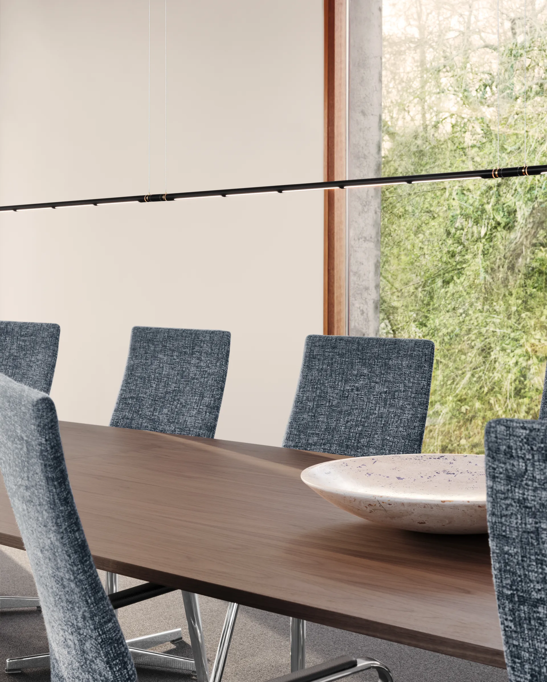 Suspension OneLine, Noir Fritz Hansen