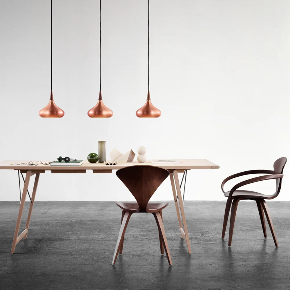 Suspension Orient P1, Cuivre laqué clair Fritz Hansen
