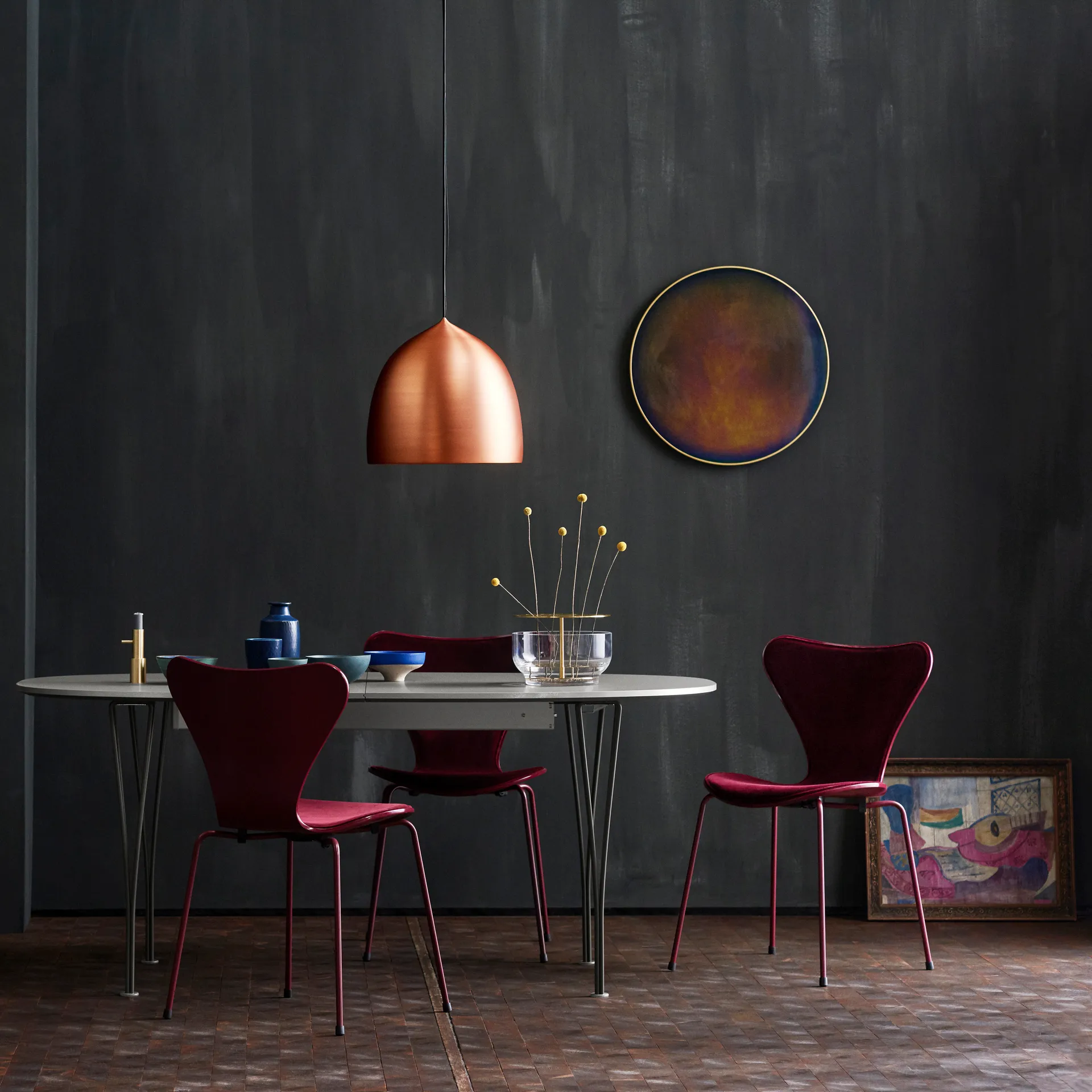 Suspension Suspence P2, Copper Fritz Hansen