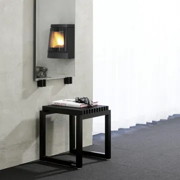 Tabouret Cutter - chêne laqué noir - Fritz Hansen