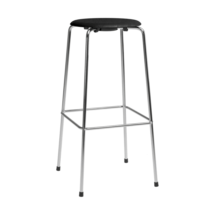 Tabouret de bar High Dot - Frêne noir-chrome - Fritz Hansen