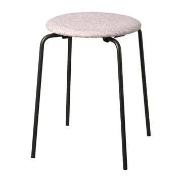 Tabouret en tissu Dot - White-purple - Fritz Hansen
