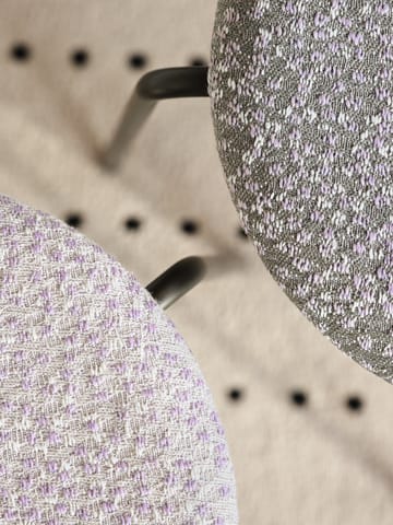 Tabouret en tissu Dot - White-purple - Fritz Hansen
