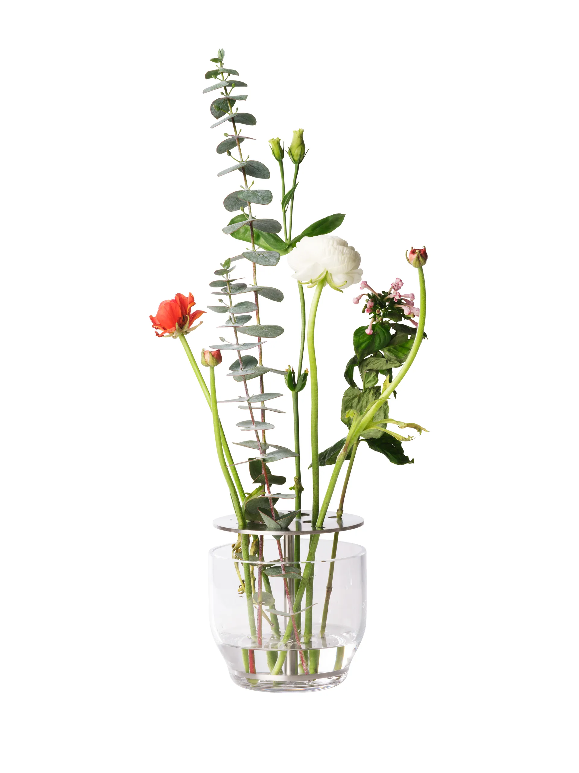 Vase Ikebana acier inoxydable, Small Fritz Hansen