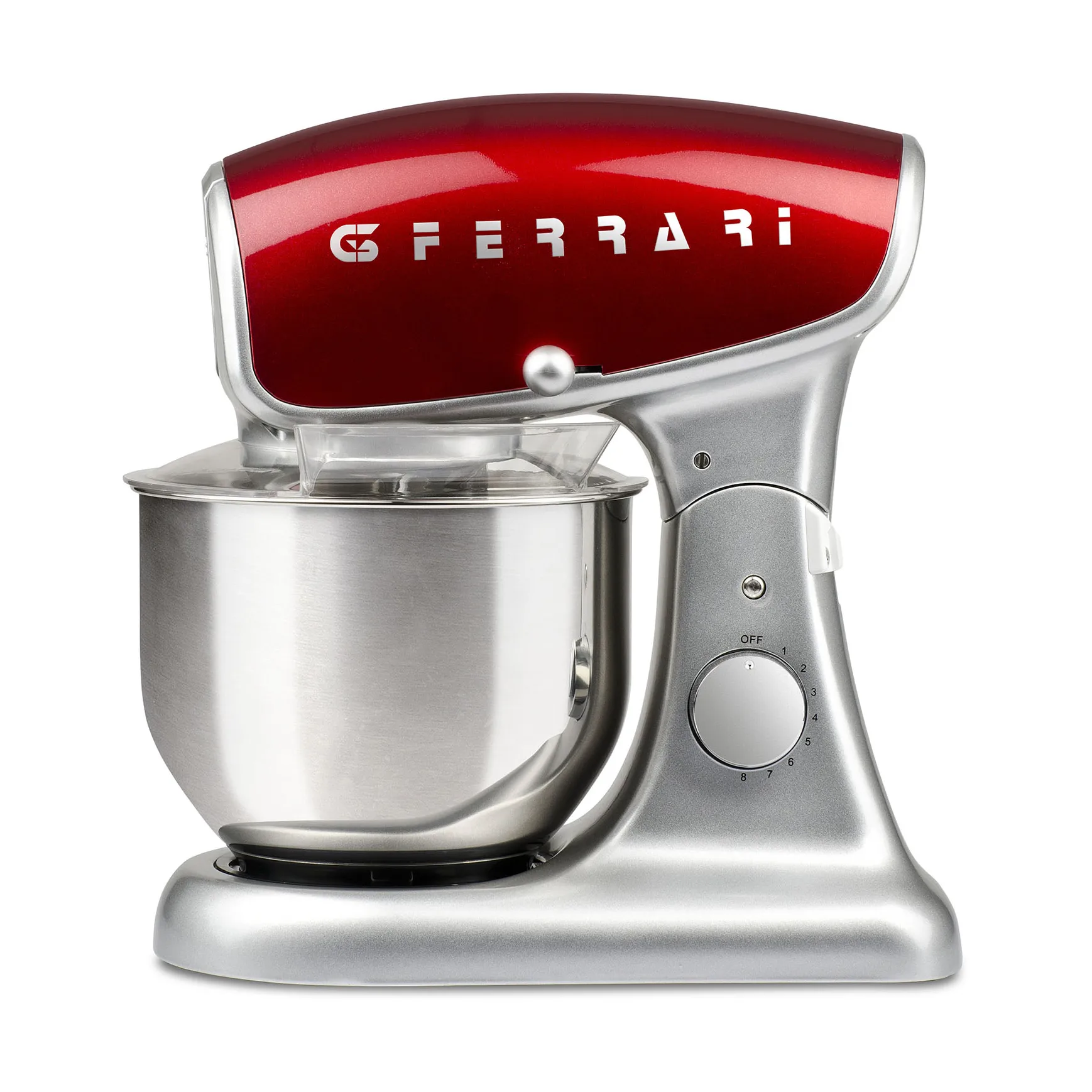 Assistant culinaire Pastaio Deluxe, Argent-rouge G3 Ferrari
