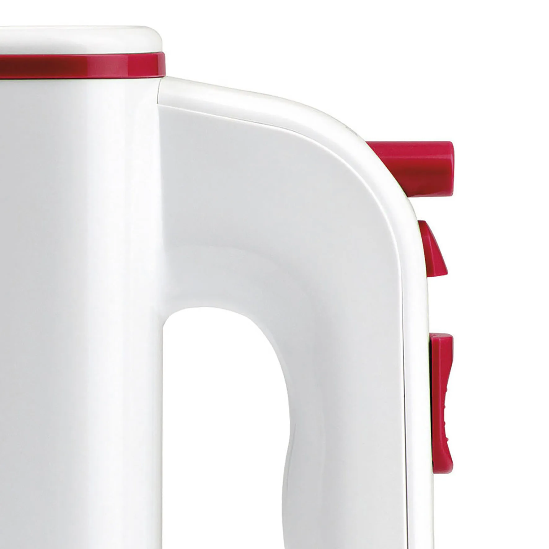 Batteur électrique Dolcecuore 17,5 cm, Blanc-rouge G3 Ferrari