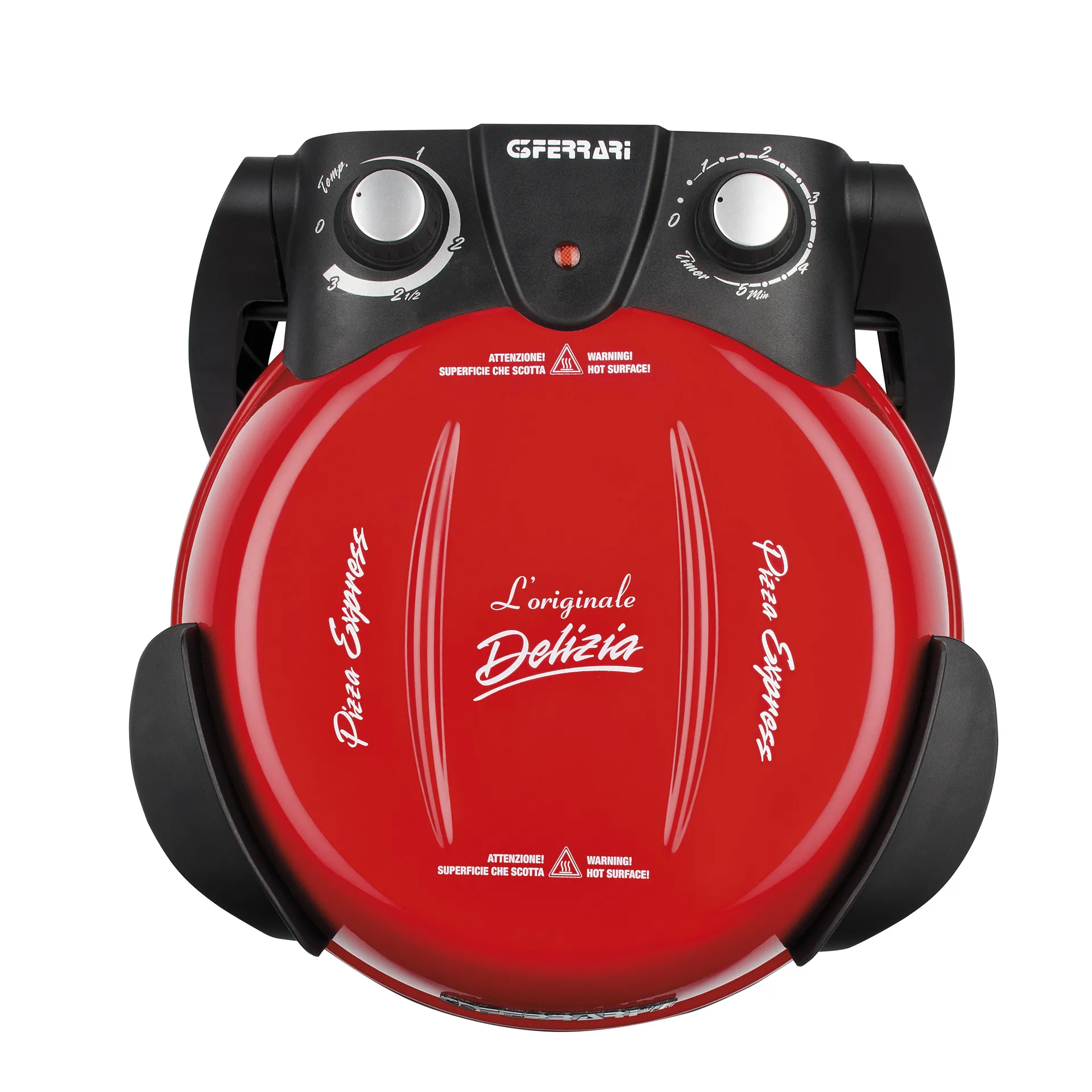 Four à pizza Delizia Ø31 cm, Rouge G3 Ferrari