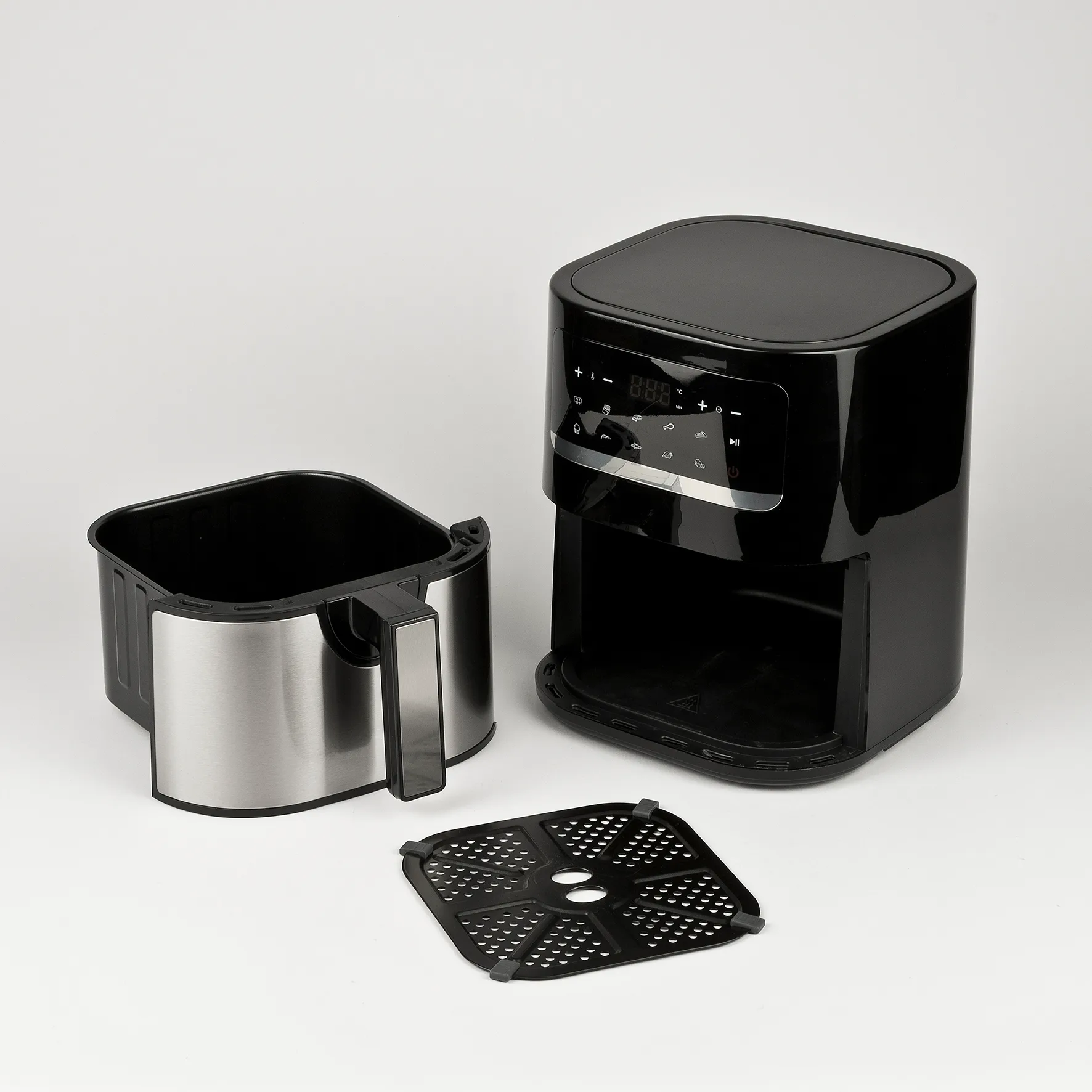 Friteuse à air Friggisano 4,5 l, Argent-noir G3 Ferrari