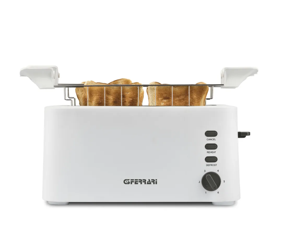 Grille-pain Toast Essential 2 tranches, Blanc G3 Ferrari