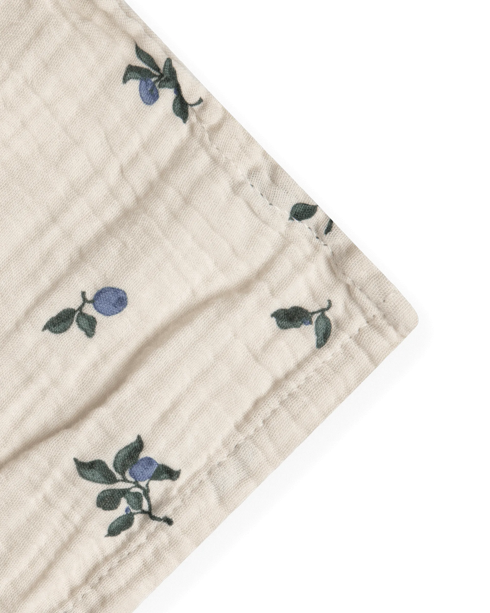 Couverture Blueberry Muslin Swaddle, 110x110 cm Garbo&Friends
