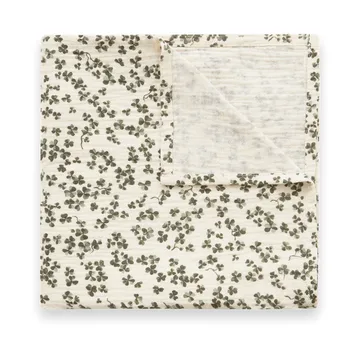Couverture d'emmaillotage Sorrel Ecru Muslin - 110x110 cm - Garbo&Friends
