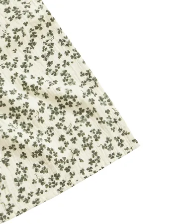 Couverture d'emmaillotage Sorrel Ecru Muslin - 110x110 cm - Garbo&Friends