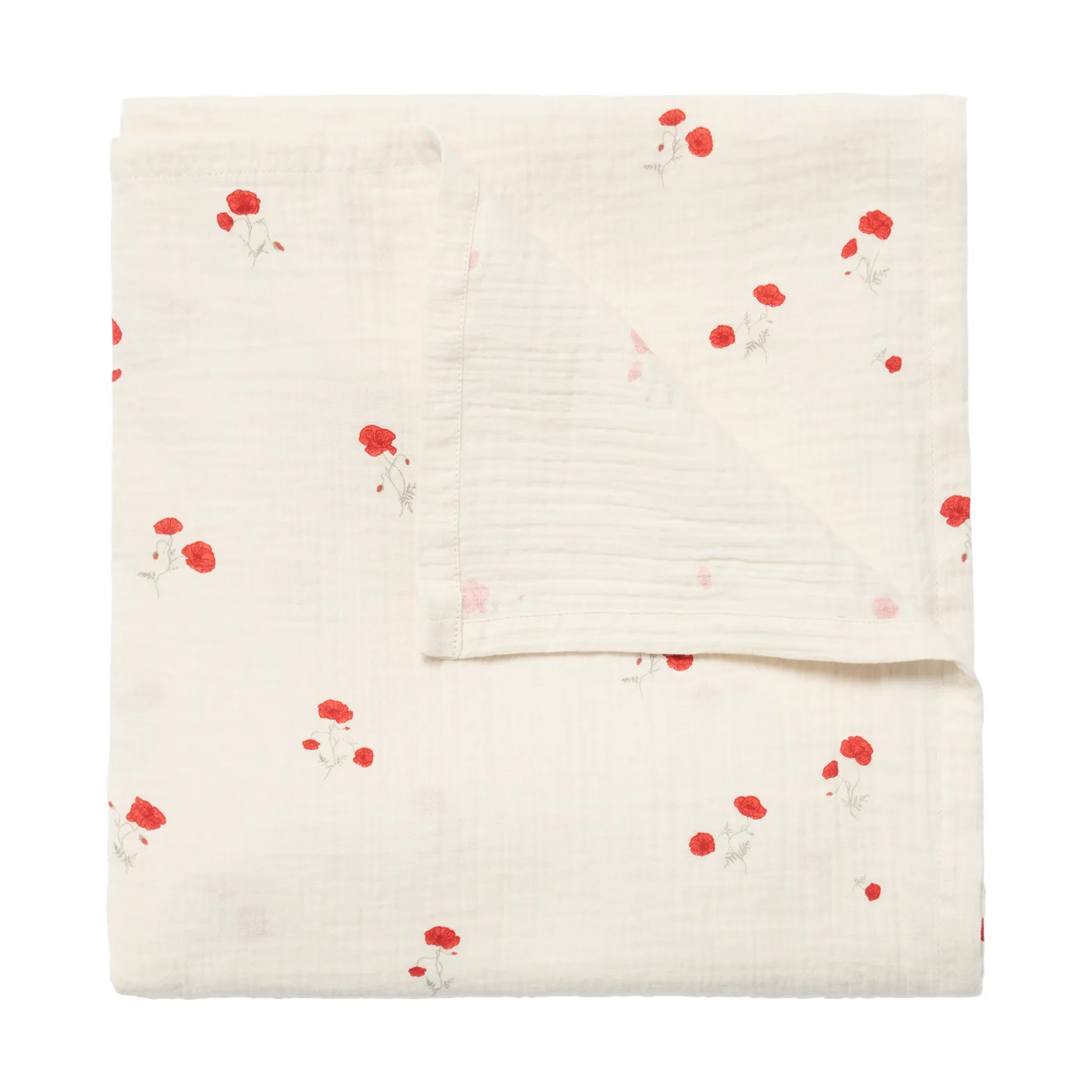 Couverture emmaillotage Poppy Muslin, 110x110 cm Garbo&Friends
