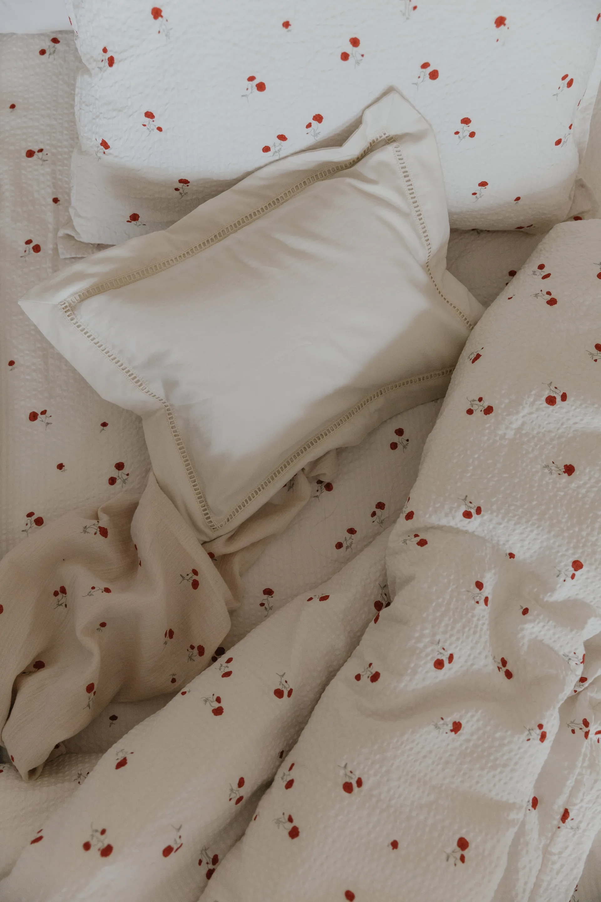 Couverture emmaillotage Poppy Muslin, 110x110 cm Garbo&Friends