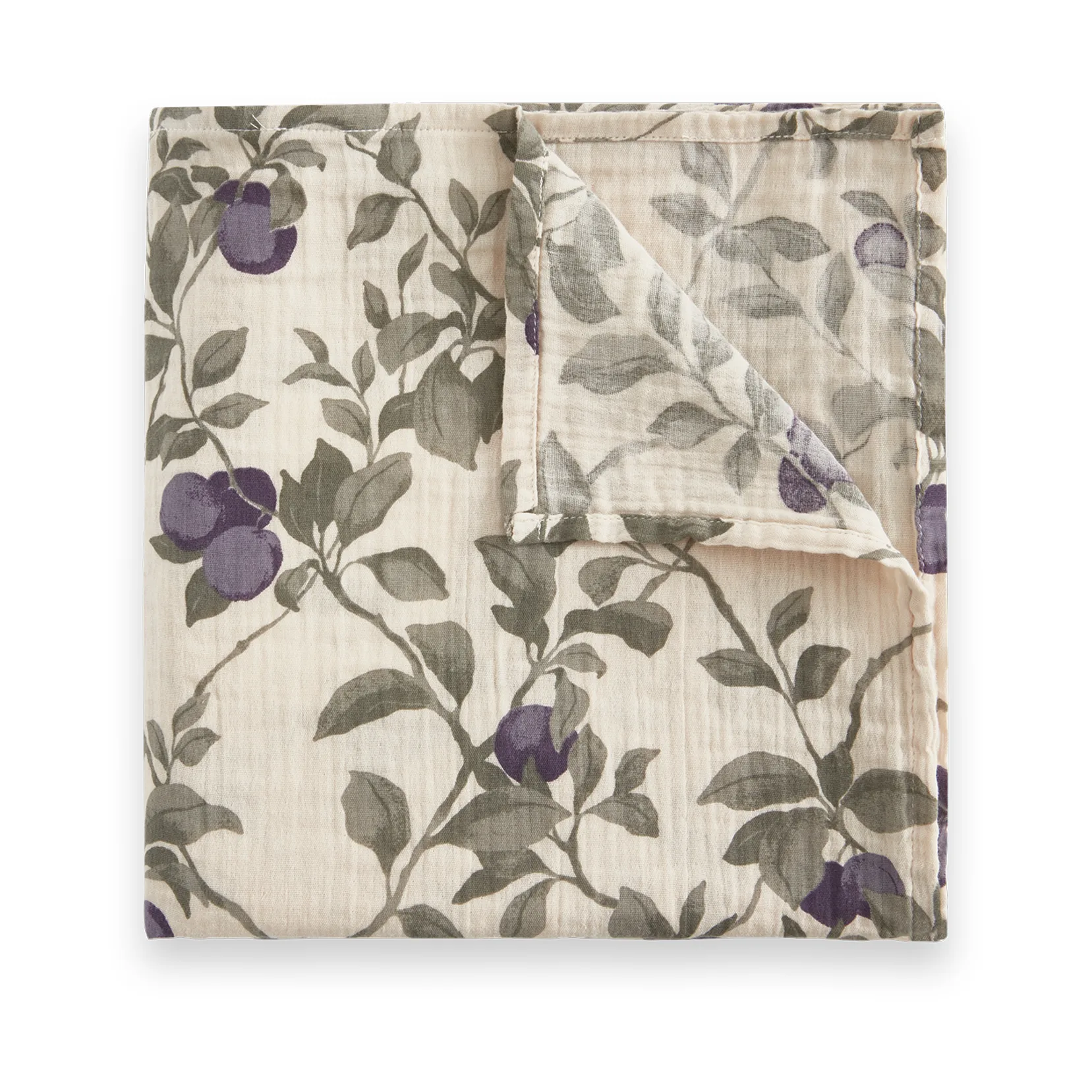 Couverture enveloppante Plum Muslin, 110x110 cm Garbo&Friends