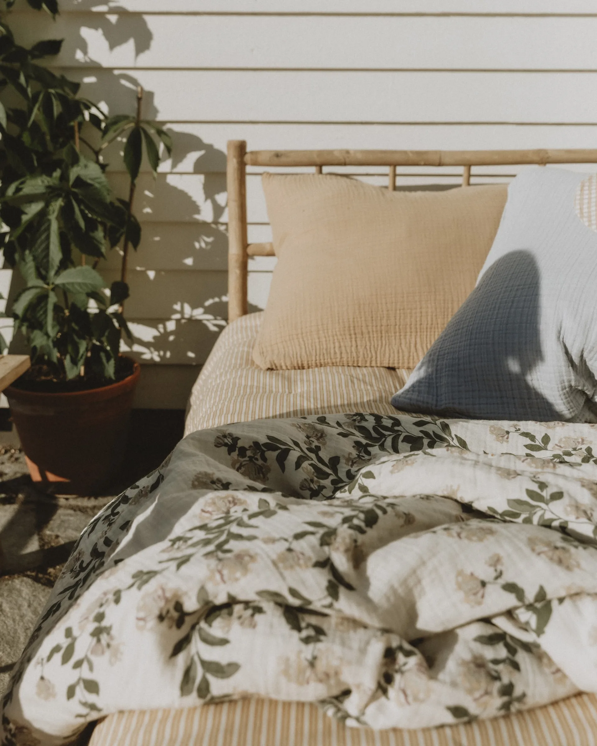 Couverture matelassée Honeysuckle Muslin, 100x140 cm Garbo&Friends