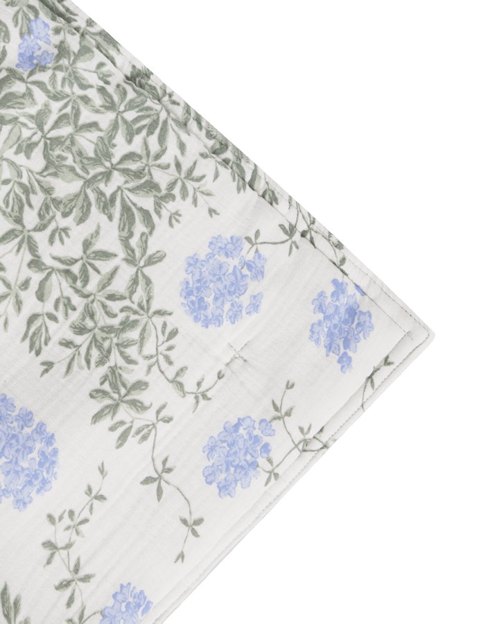 Couverture matelassée Plumbago Muslin, 100x140 cm Garbo&Friends