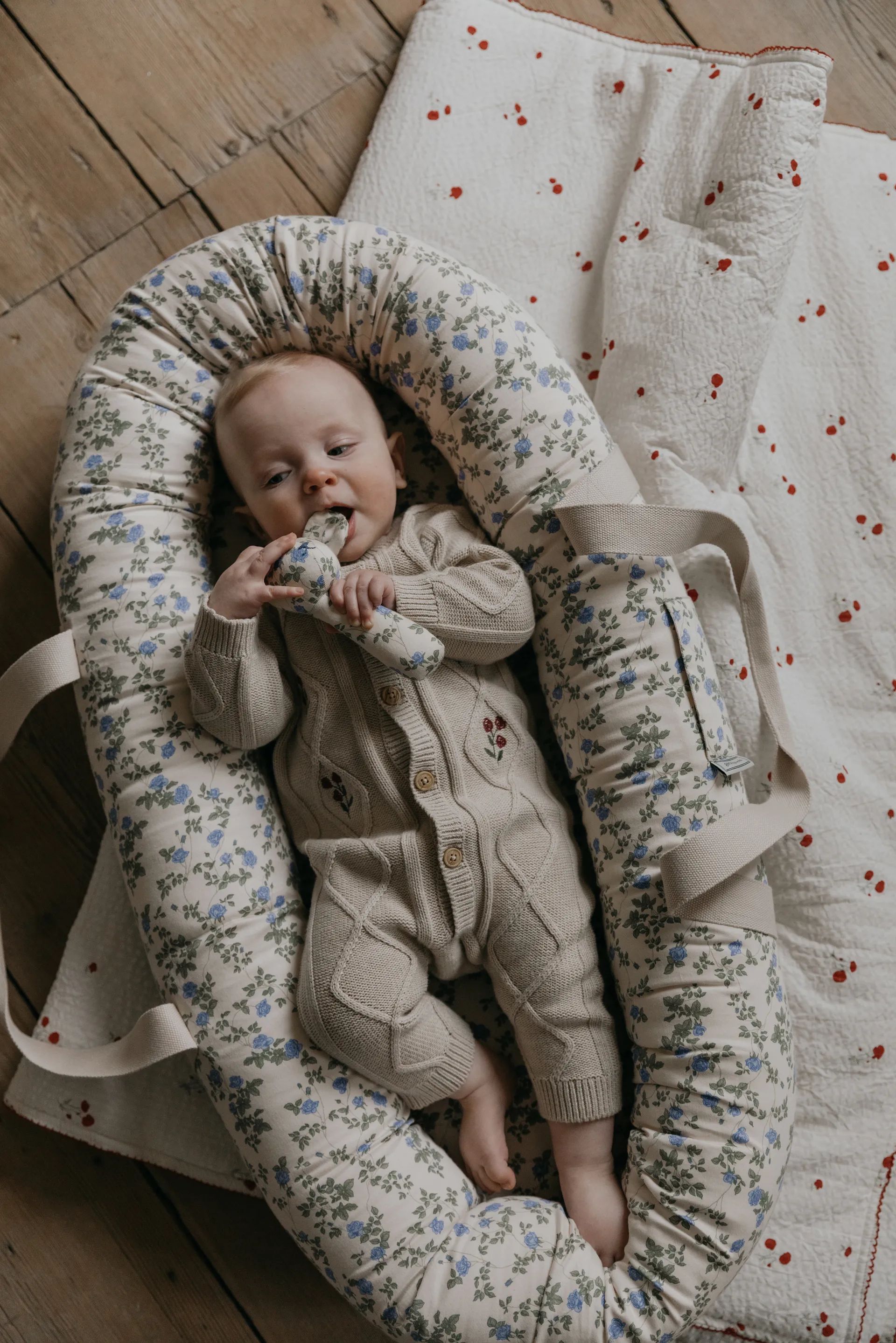 Couverture matelassée Poppy Seersucker, 100x140 cm Garbo&Friends