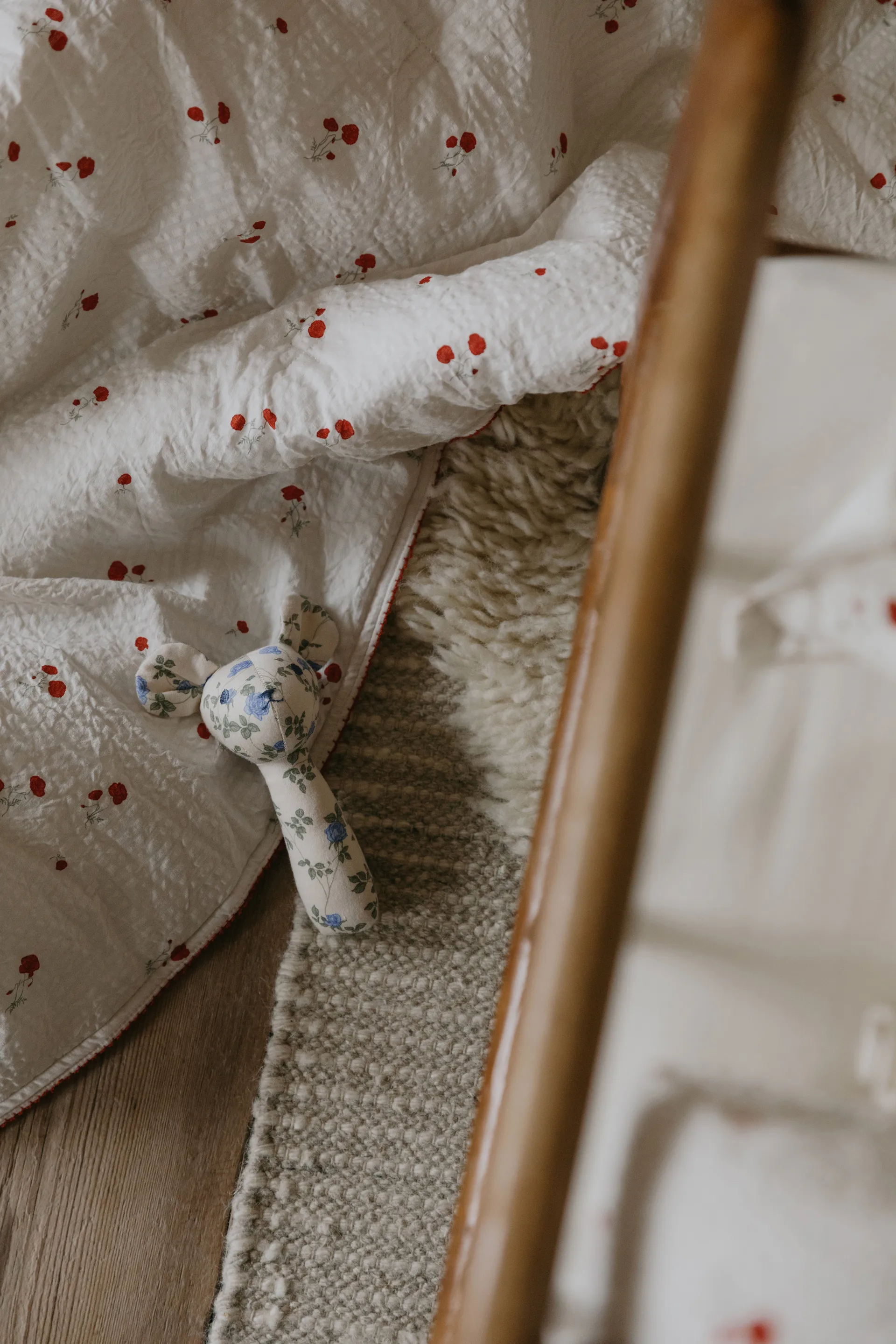 Couverture matelassée Poppy Seersucker, 100x140 cm Garbo&Friends