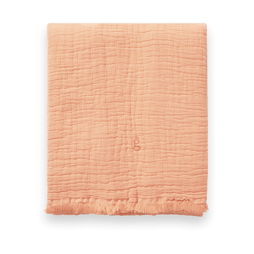 Couverture Mellow 110x110 cm, Corail Garbo&Friends