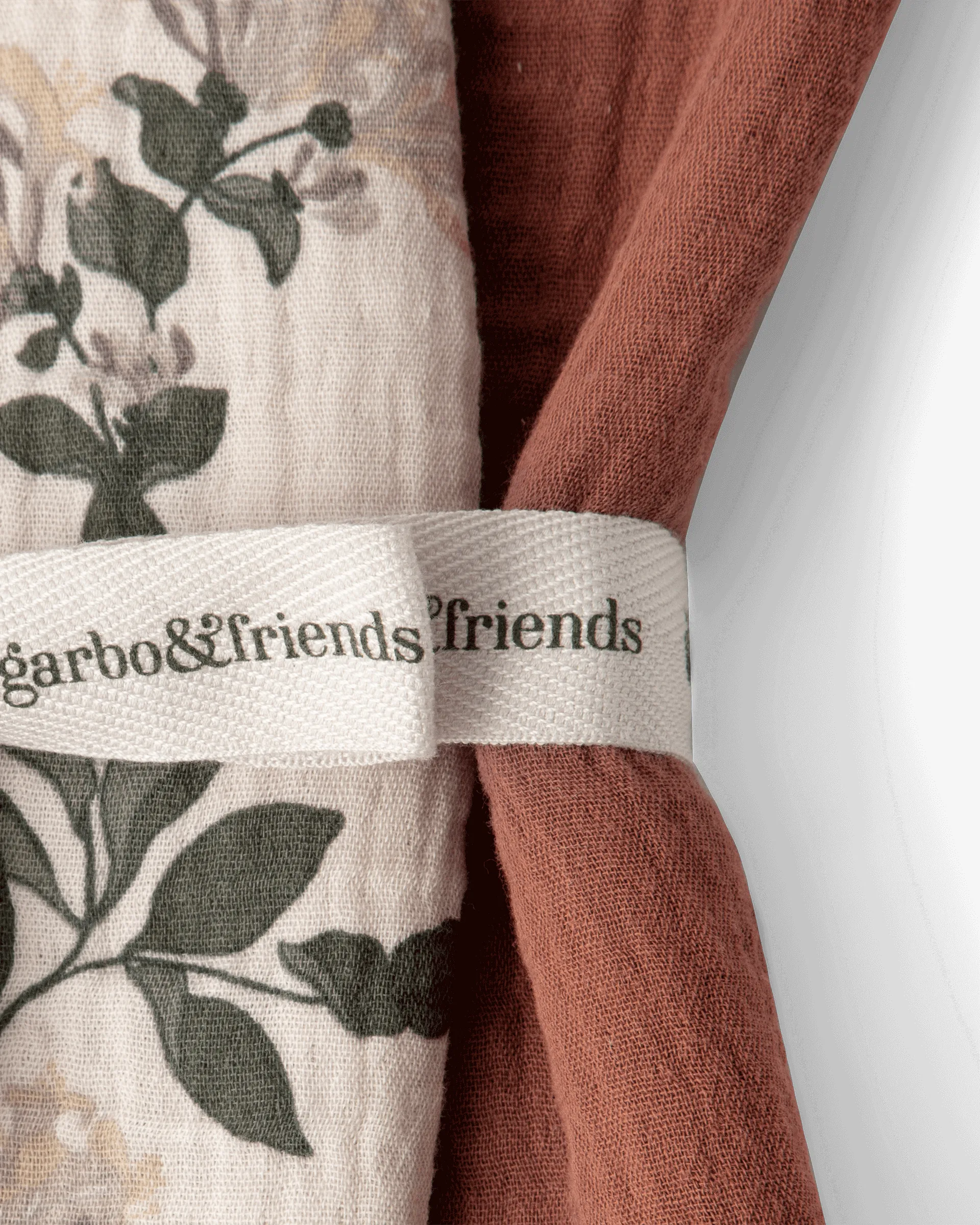 Couverture petite Honeysuckle Muslin 2 Pièces, 60x60 cm Garbo&Friends