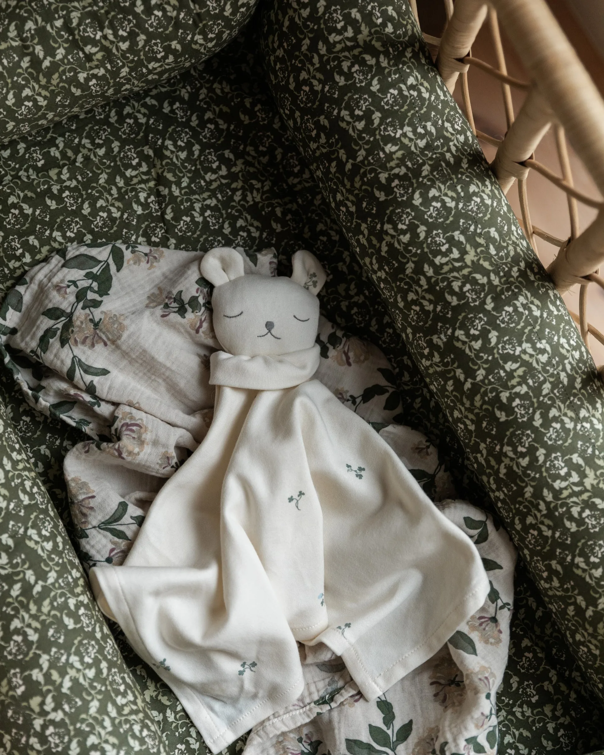 Couverture petite Honeysuckle Muslin 2 Pièces, 60x60 cm Garbo&Friends