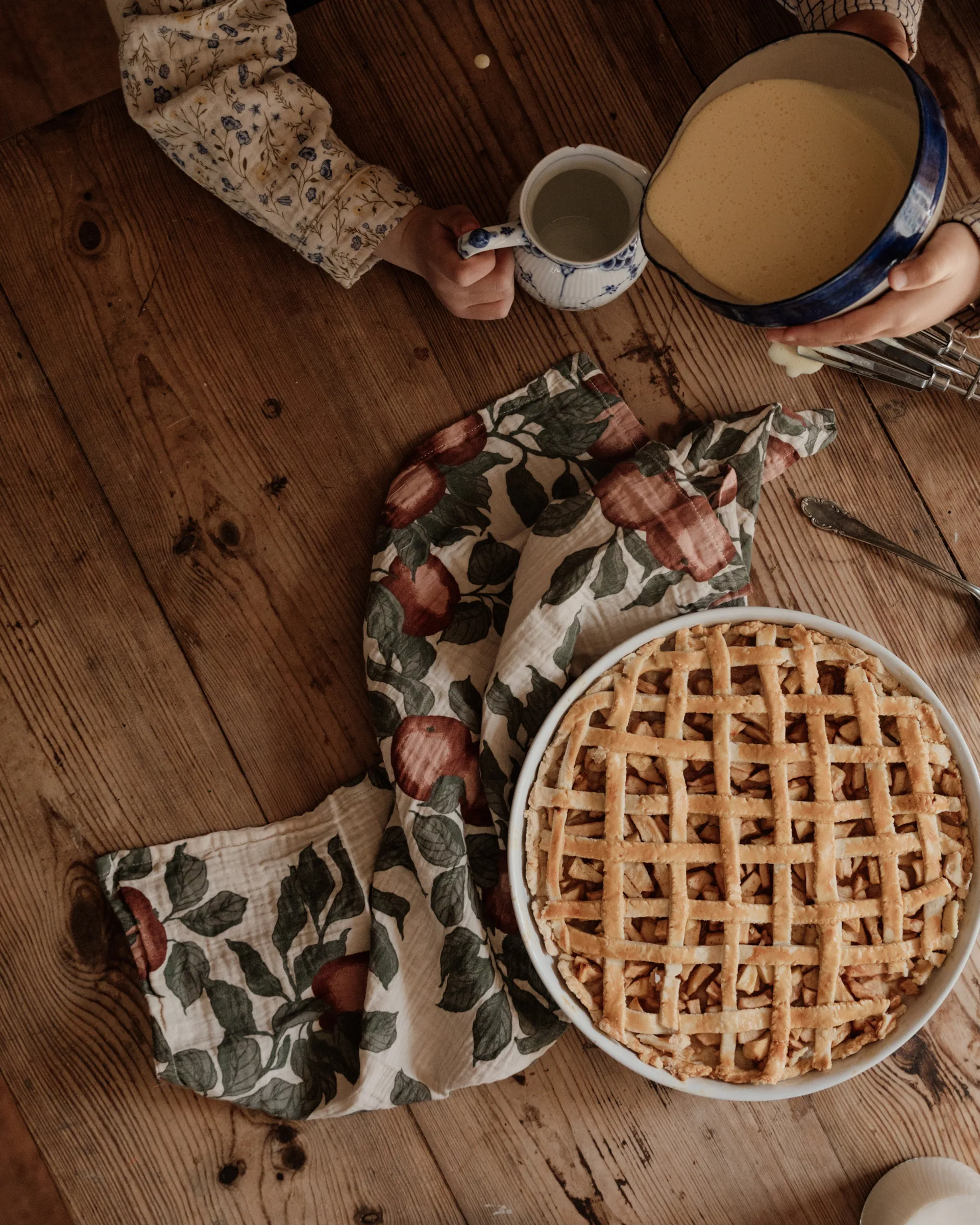 Couverture petite Pomme Muslin 2 Pièces, 60x60 cm Garbo&Friends