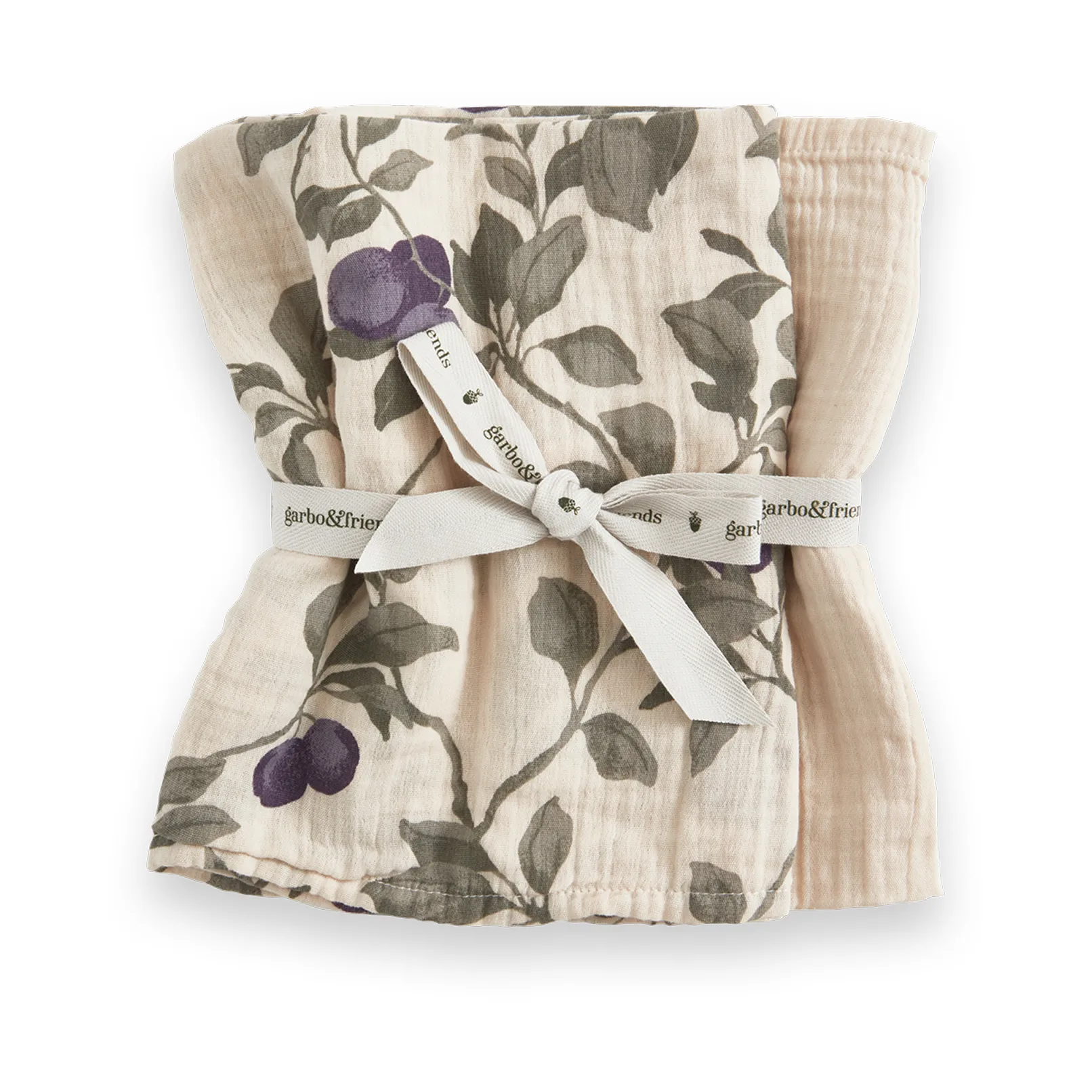 Couverture Plum en mousseline, petite, 2 pièces, 60x60 cm Garbo&Friends