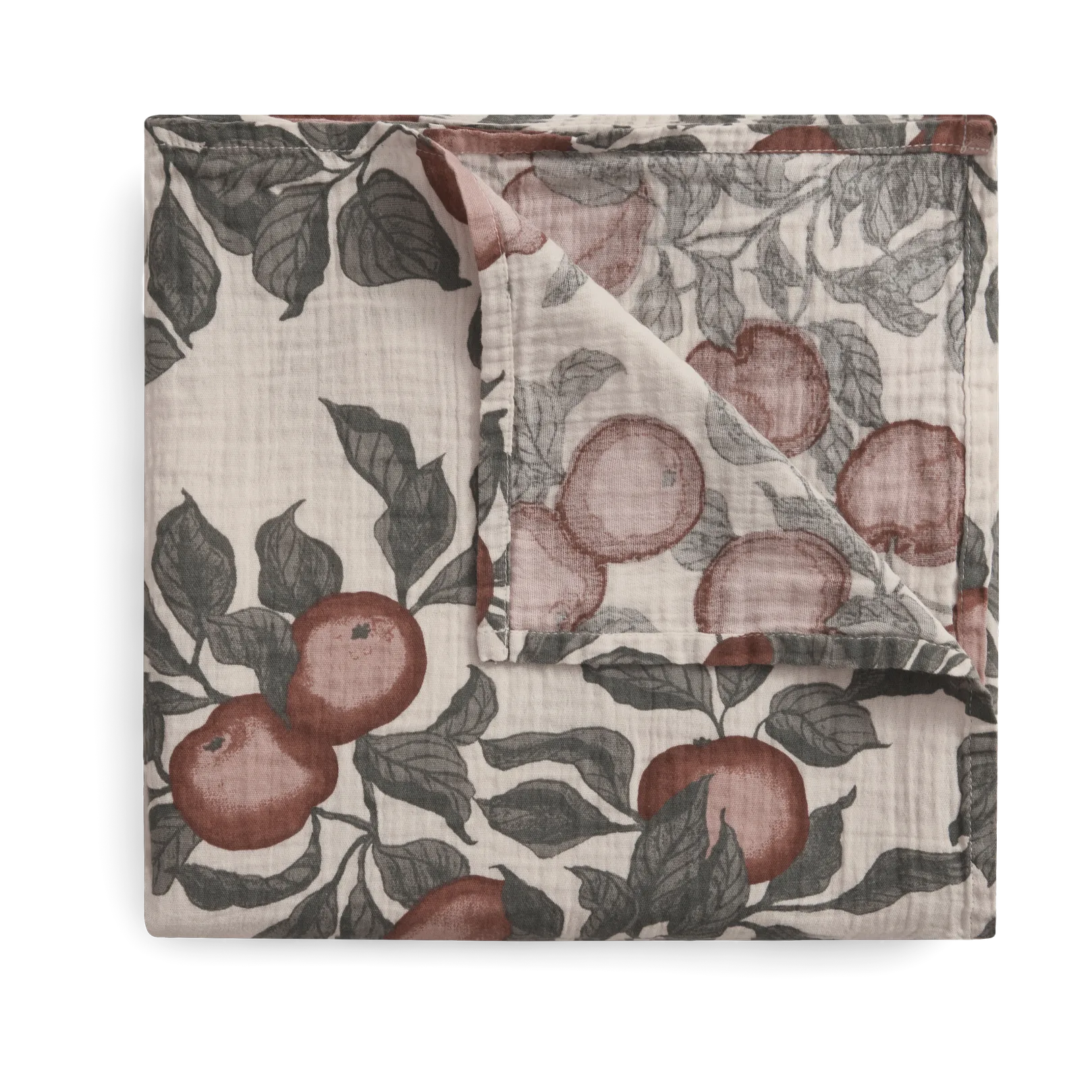 Couverture Pomme Muslin Swaddle, 110x110 cm Garbo&Friends