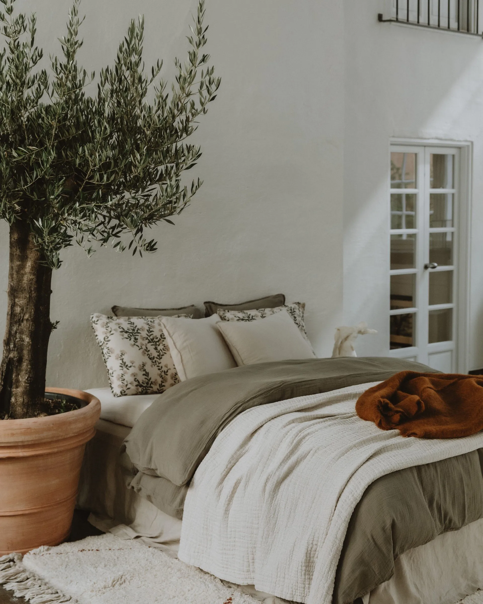 Couvre-lit Mellow double, Lin, 160x260 cm Garbo&Friends