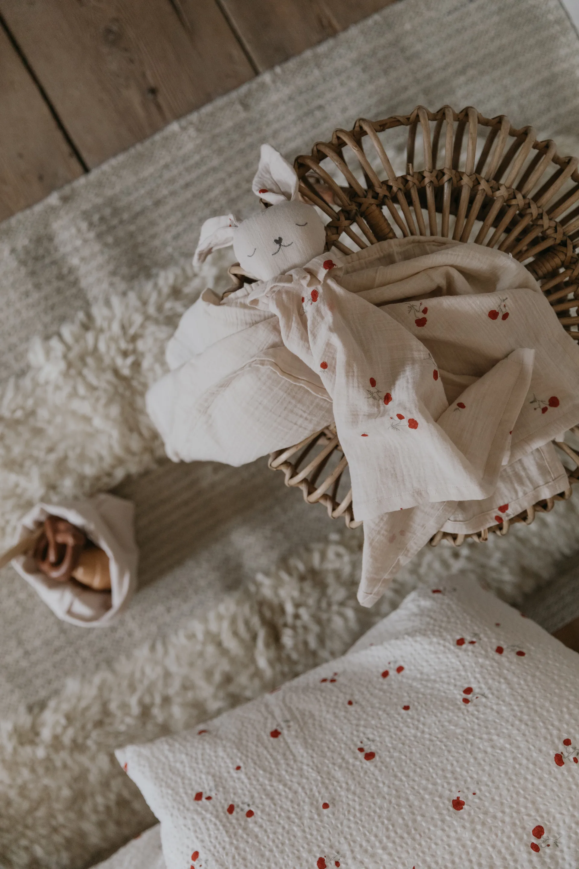 Doudou Poppy Muslin, 48x48 cm Garbo&Friends