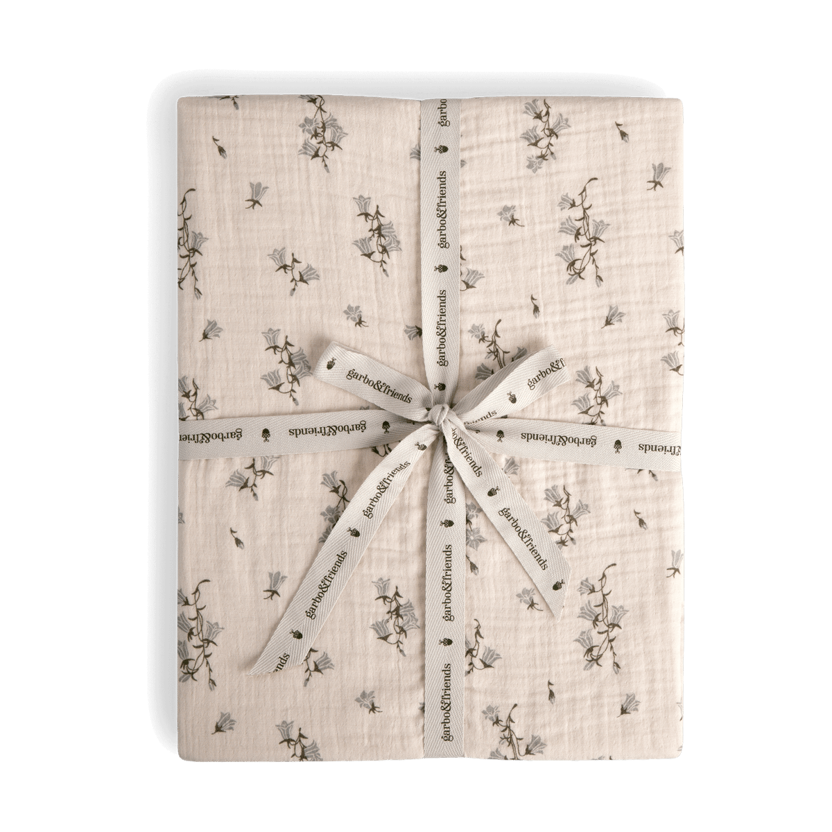Garbo&Friends Drap-housse Bluebell Muslin 160x200x30 cm