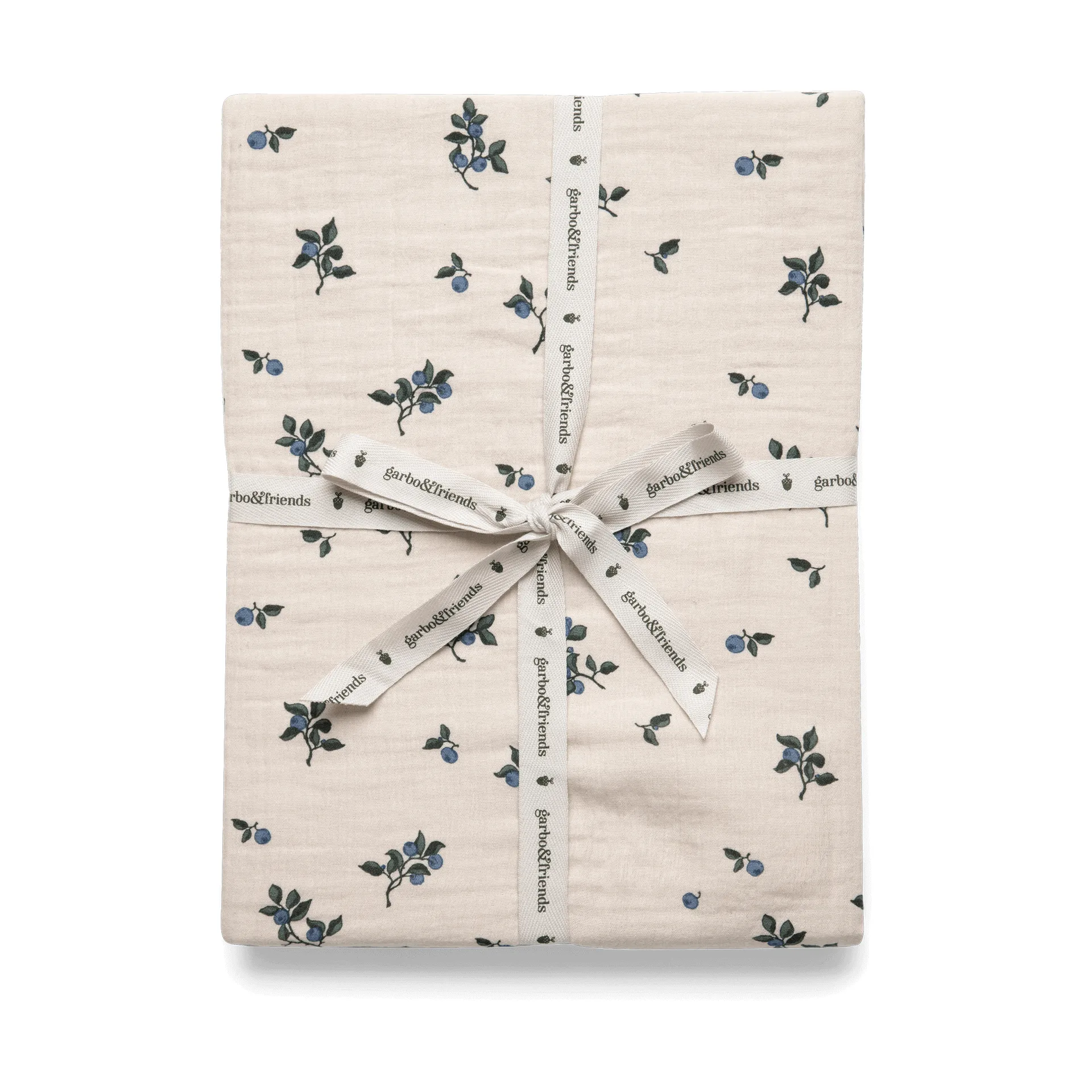 Drap-housse Blueberry Muslin, 180x200x30 cm Garbo&Friends