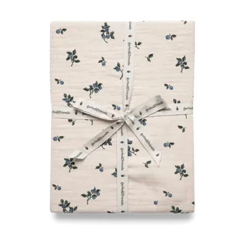 Drap-housse Blueberry Muslin - 70x140x20 cm - Garbo&Friends