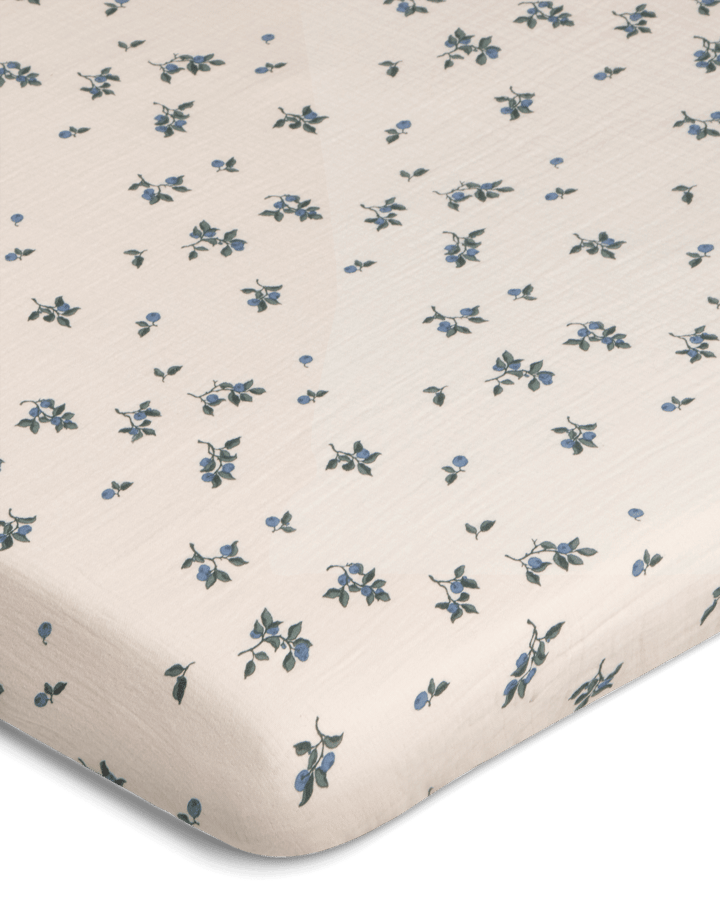 Drap-housse Blueberry Muslin - 70x140x20 cm - Garbo&Friends