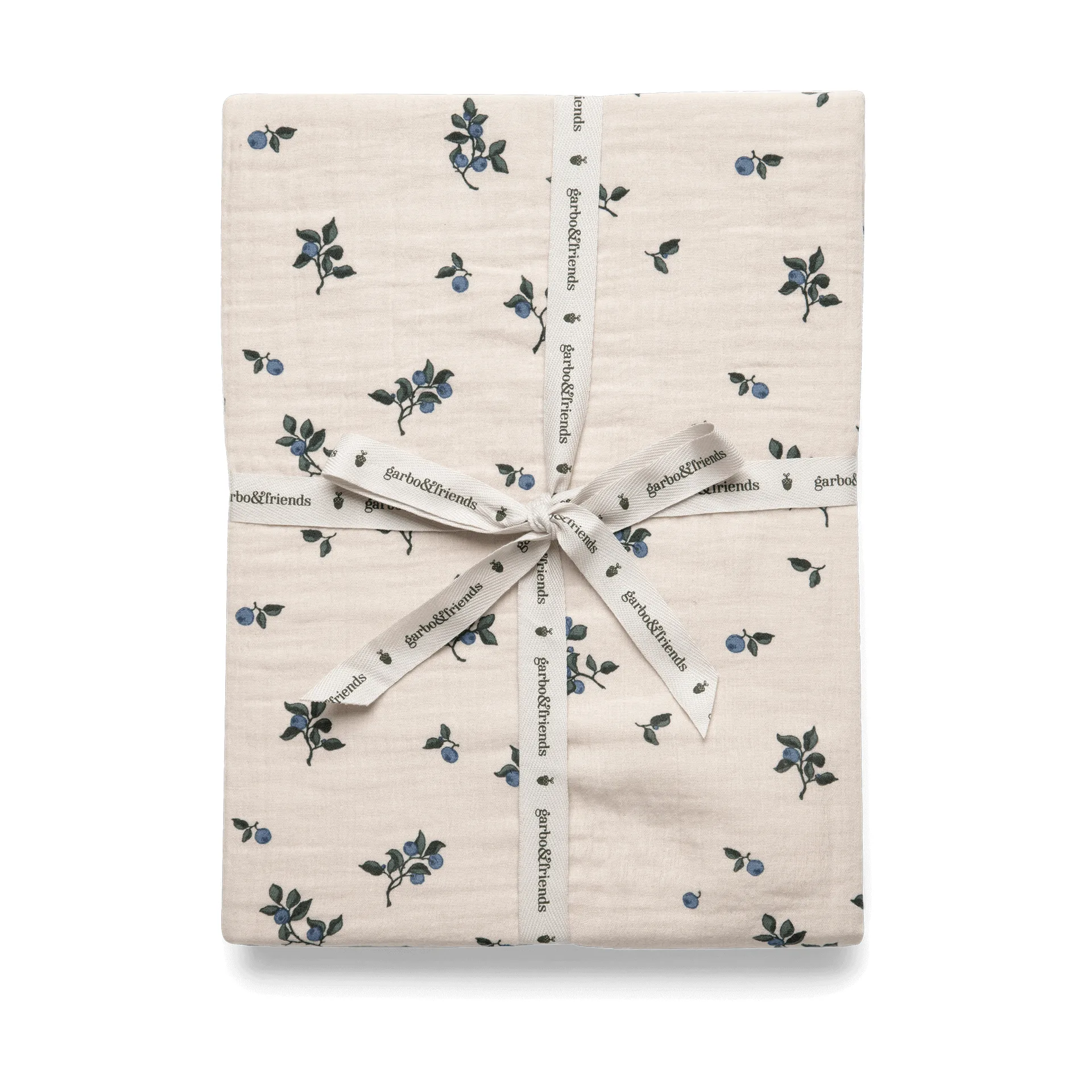 Drap-housse Blueberry Muslin, 90x200x30 cm Garbo&Friends