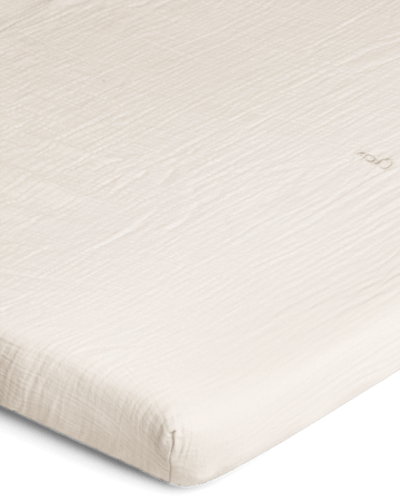 Drap-housse Eggshell Muslin - 140x200x30 cm - Garbo&Friends