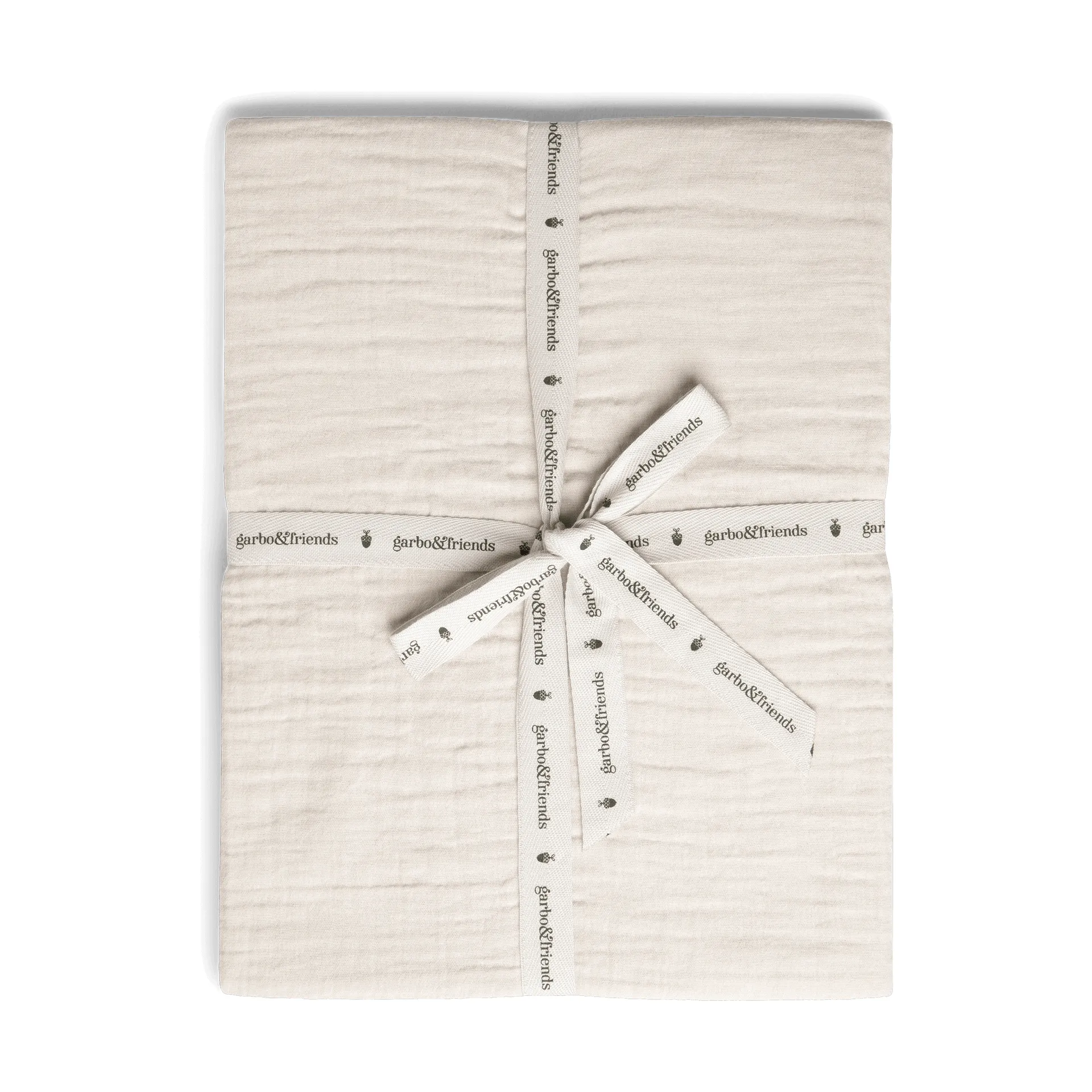 Drap-housse Eggshell Muslin, 70x140x20 cm Garbo&Friends