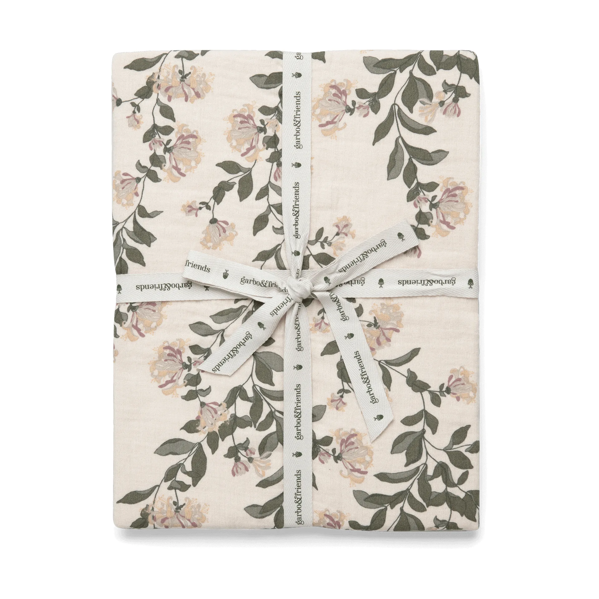 Drap-housse Honeysuckle Muslin, 160x200x30 cm Garbo&Friends