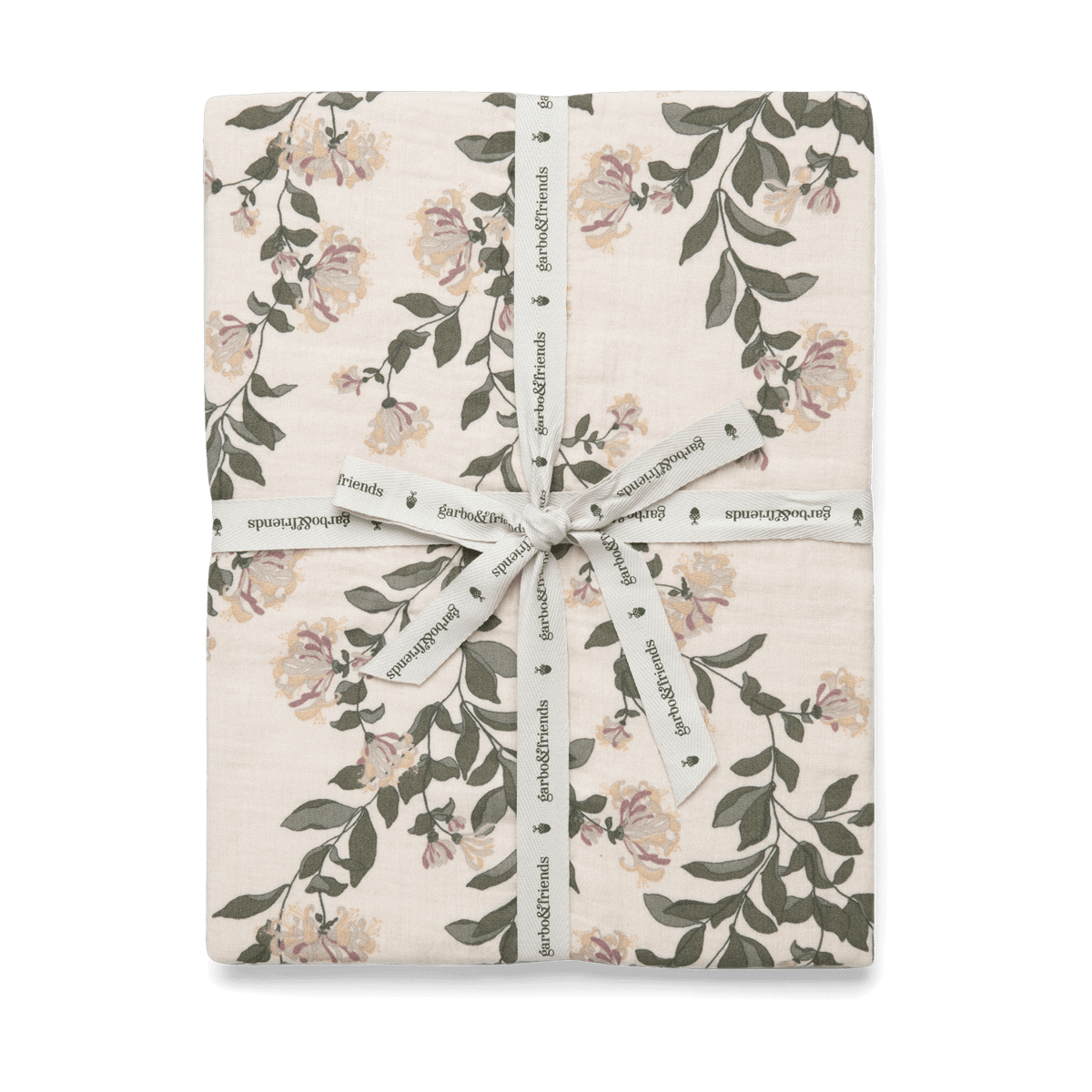 Garbo&Friends Drap-housse Honeysuckle Muslin 160x200x30 cm