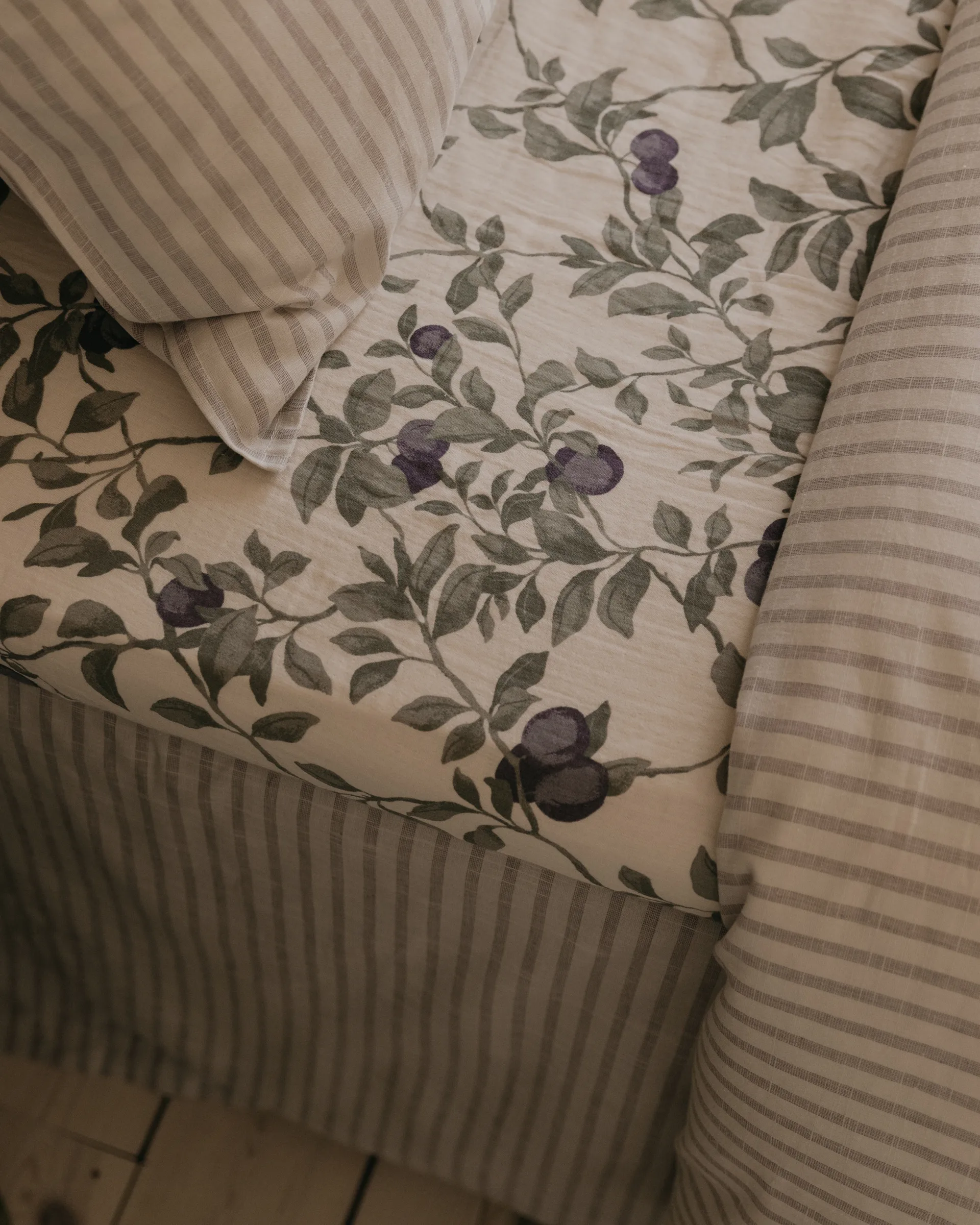 Drap-housse Plum Muslin, 140x200x30 cm Garbo&Friends