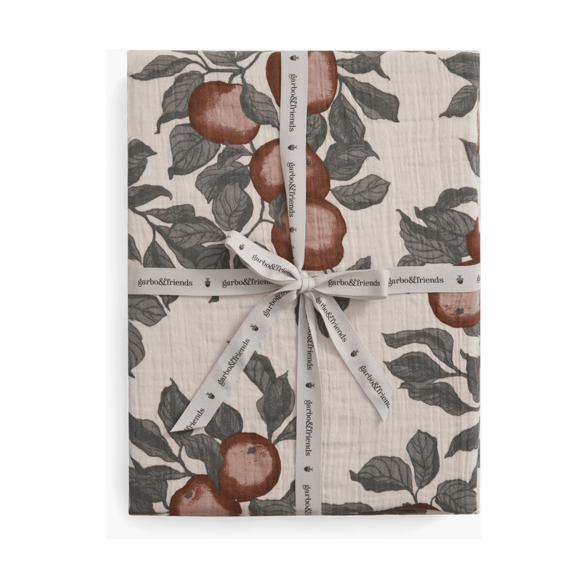 Garbo&Friends Drap-housse Pomme Muslin 70x140x20 cm