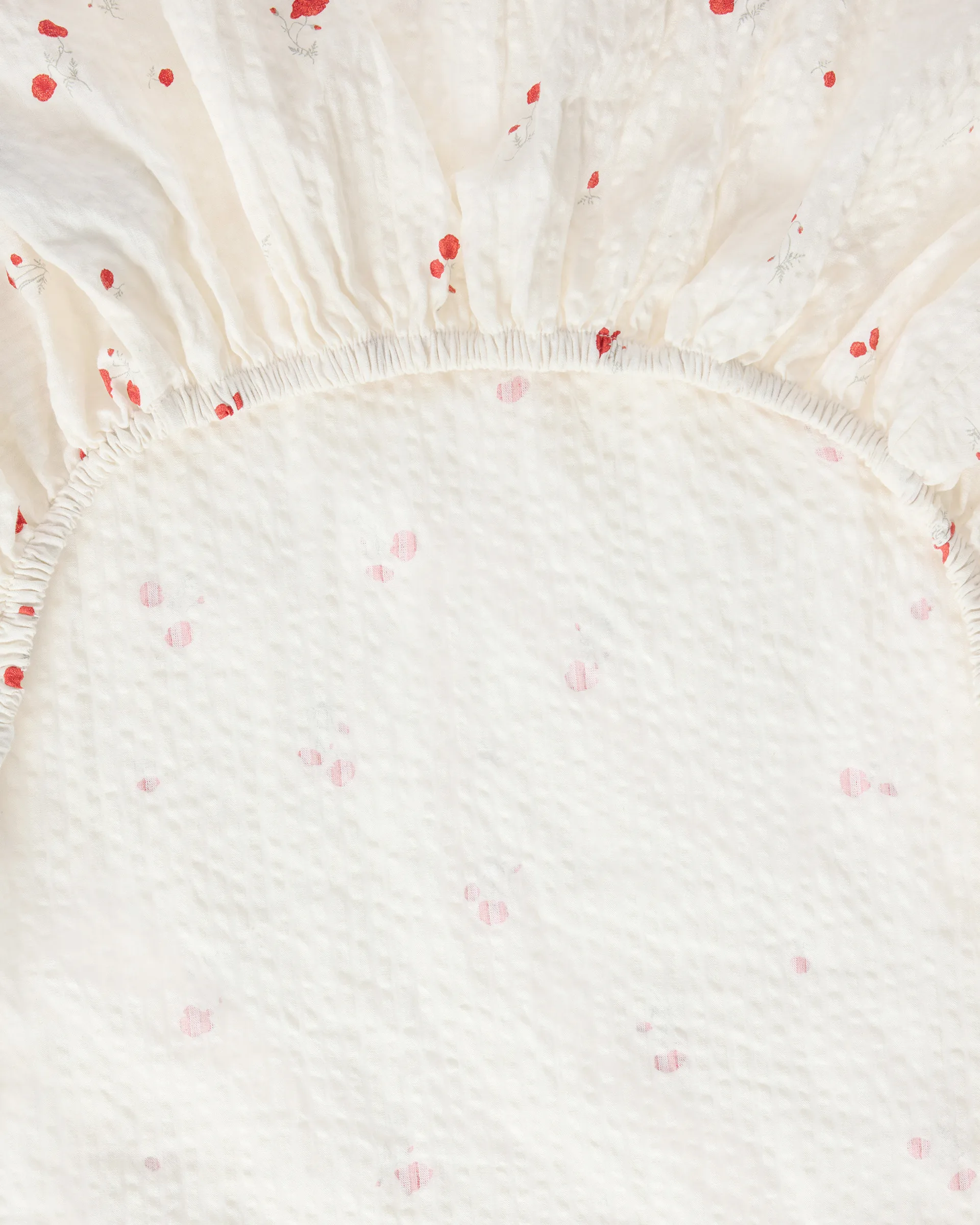 Drap-housse Poppy Seersucker, 160x200x30 cm Garbo&Friends