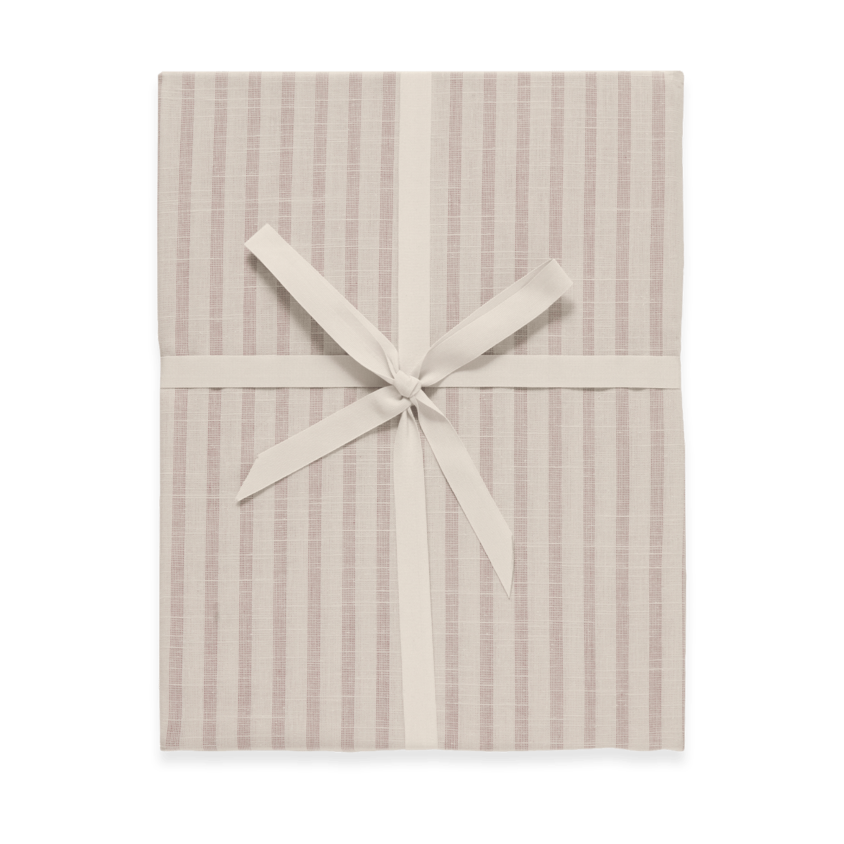 Garbo&Friends Drap-housse Stripe Mauve 60x120x20 cm
