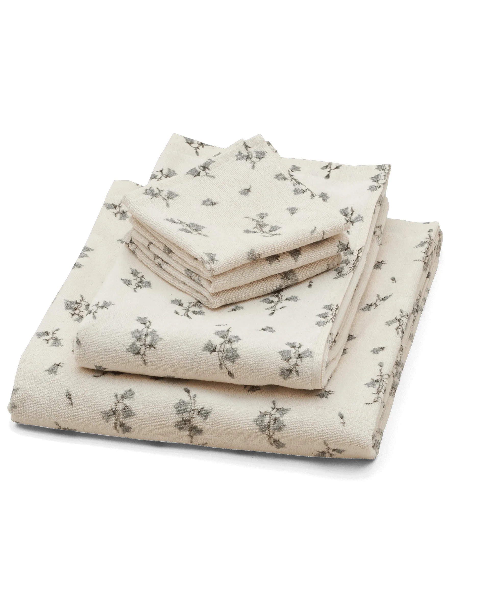 Essui-mains Bluebell Terry lot de 3, 30x30 cm Garbo&Friends