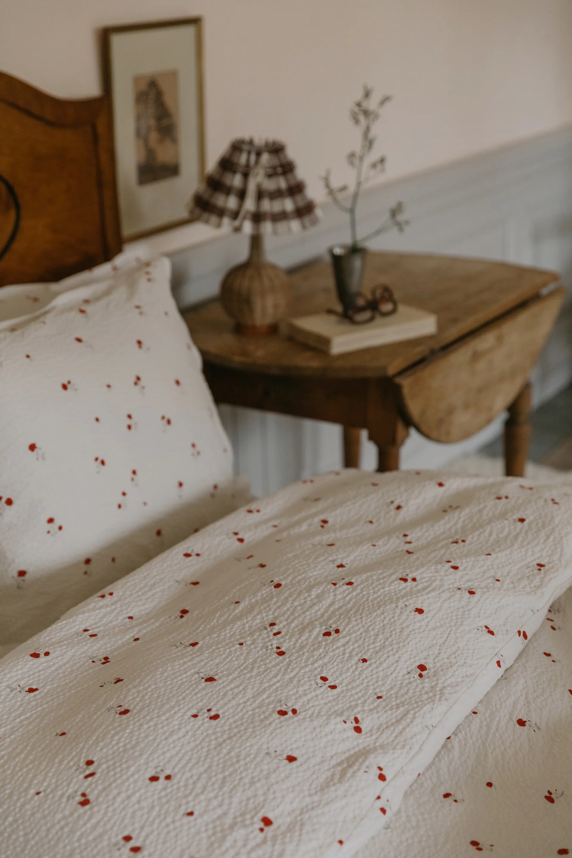 Housse de couette double Poppy Seersucker, 220x220 cm Garbo&Friends