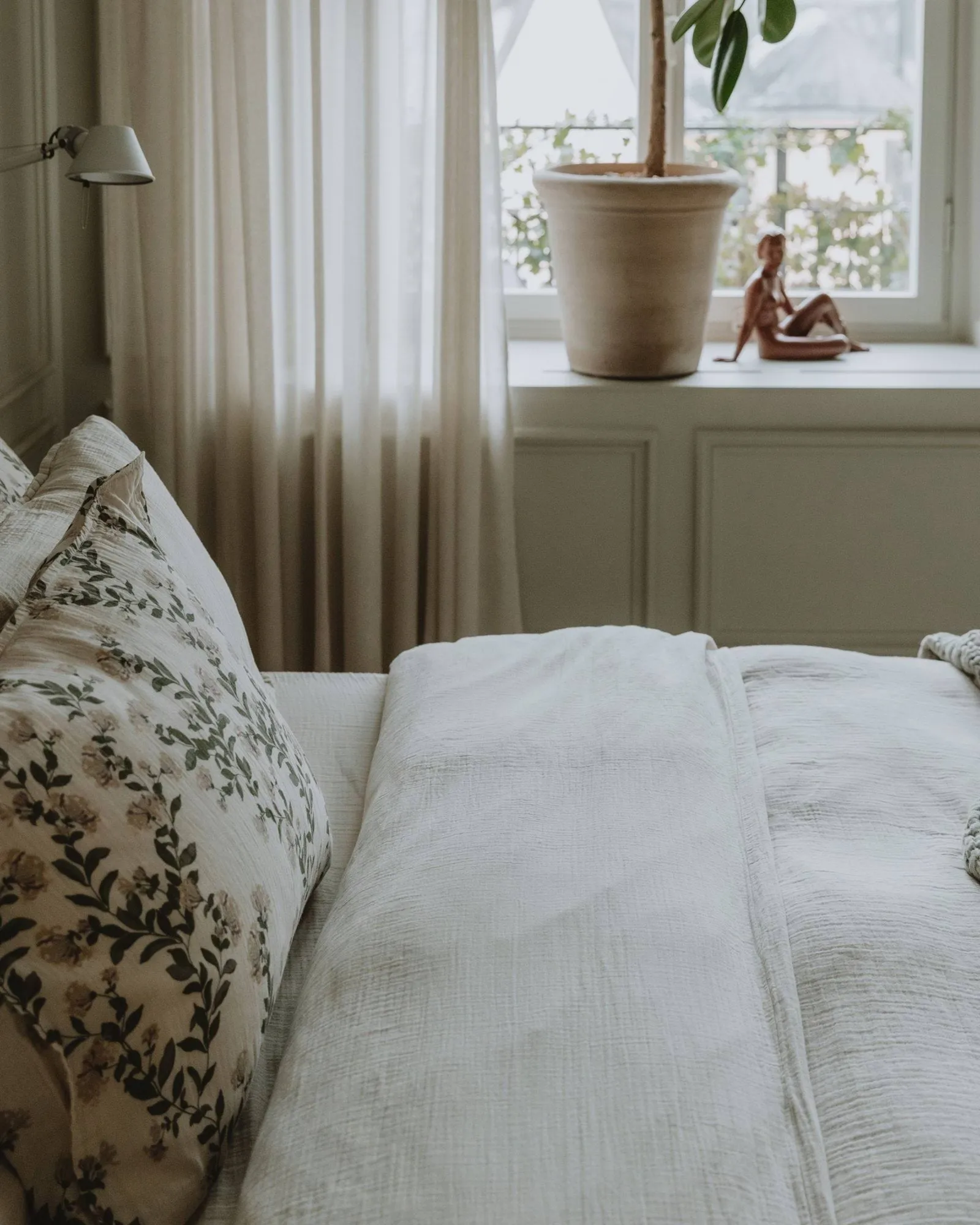 Housse de couette Eggshell Muslin, 135x200 cm Garbo&Friends