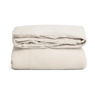Housse de couette Eggshell Muslin double - 240x220 cm - Garbo&Friends