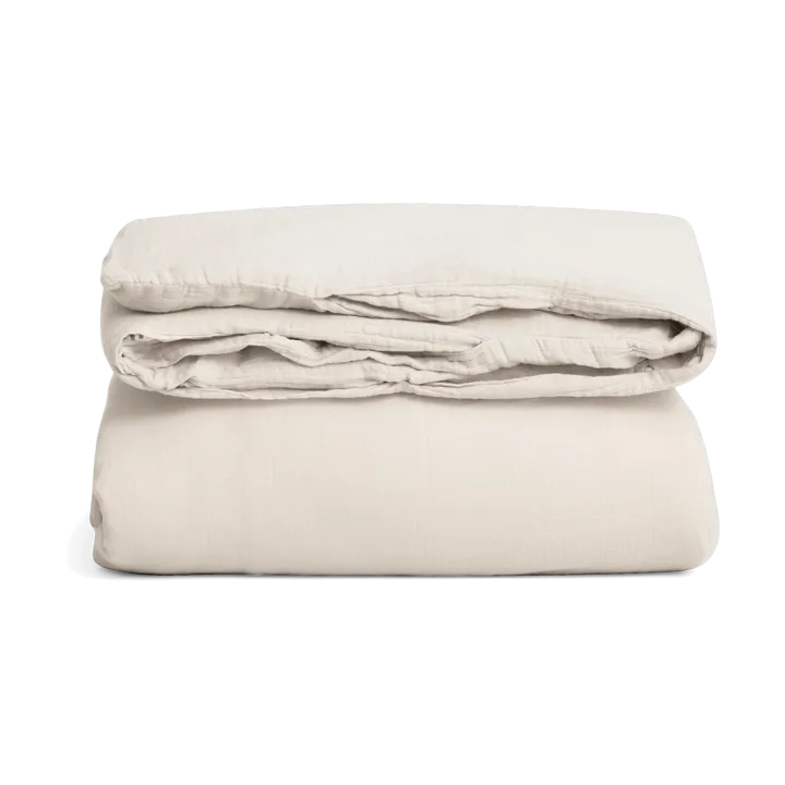 Housse de couette Eggshell Muslin double - 240x220 cm - Garbo&Friends