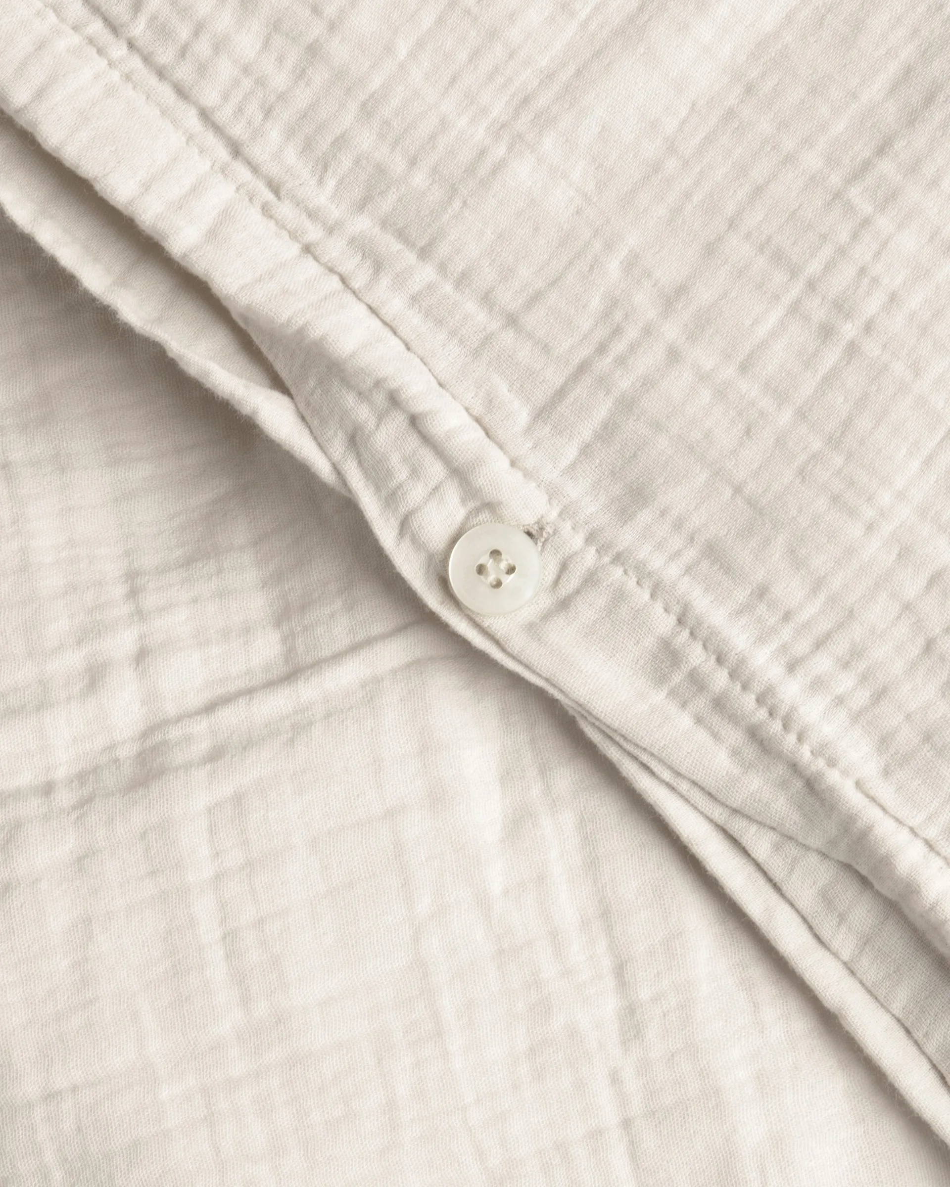 Housse de couette Eggshell Muslin double, 240x220 cm Garbo&Friends